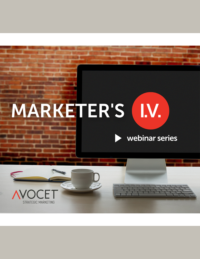 Marketer's I.V. - Webinar Series